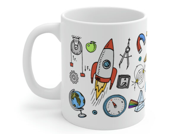 Science 1 White Ceramic Mug