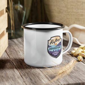 Enamel Camping Mug - The New Jersey School of Conservation